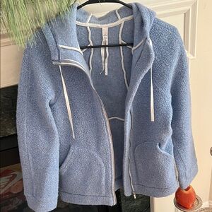 Lululemon Athletica Blue Sherpa Jacket